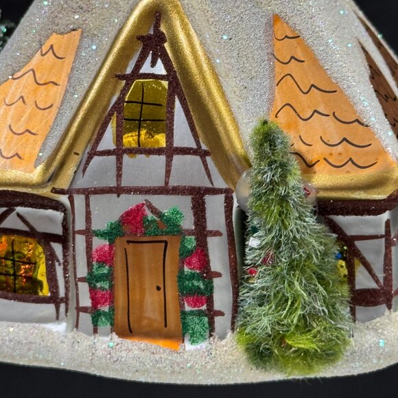 Christopher Radko "The Snowed Inn”1999 Italy Rare Vintage Ornament 99-424-0 - Picture 4 of 11